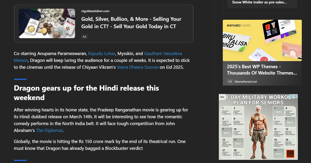 google ad types for display ad campaign screenshot example